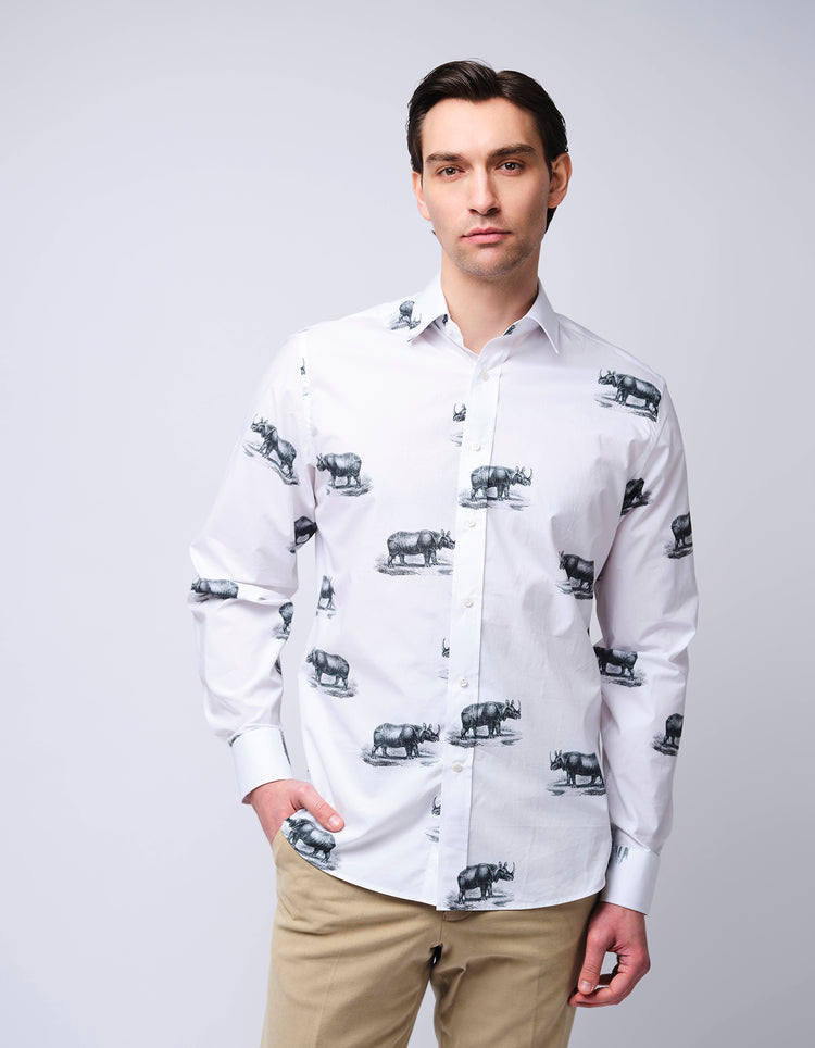 White Rhino Shirt