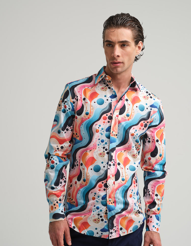 Colourful Swirl Shirt