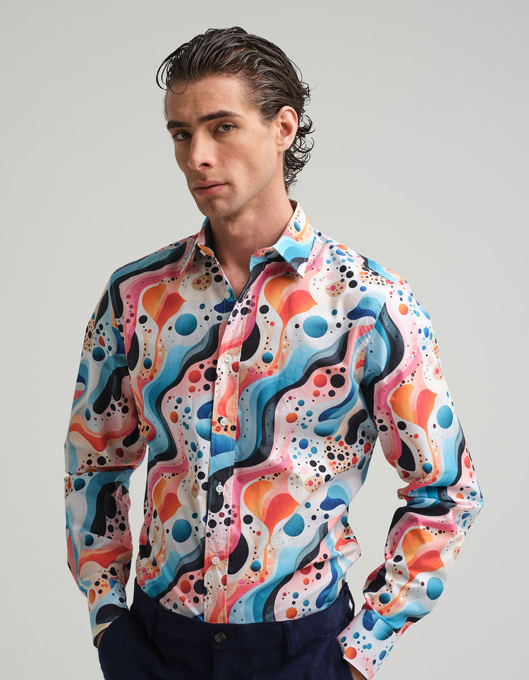 Colourful Swirl Shirt