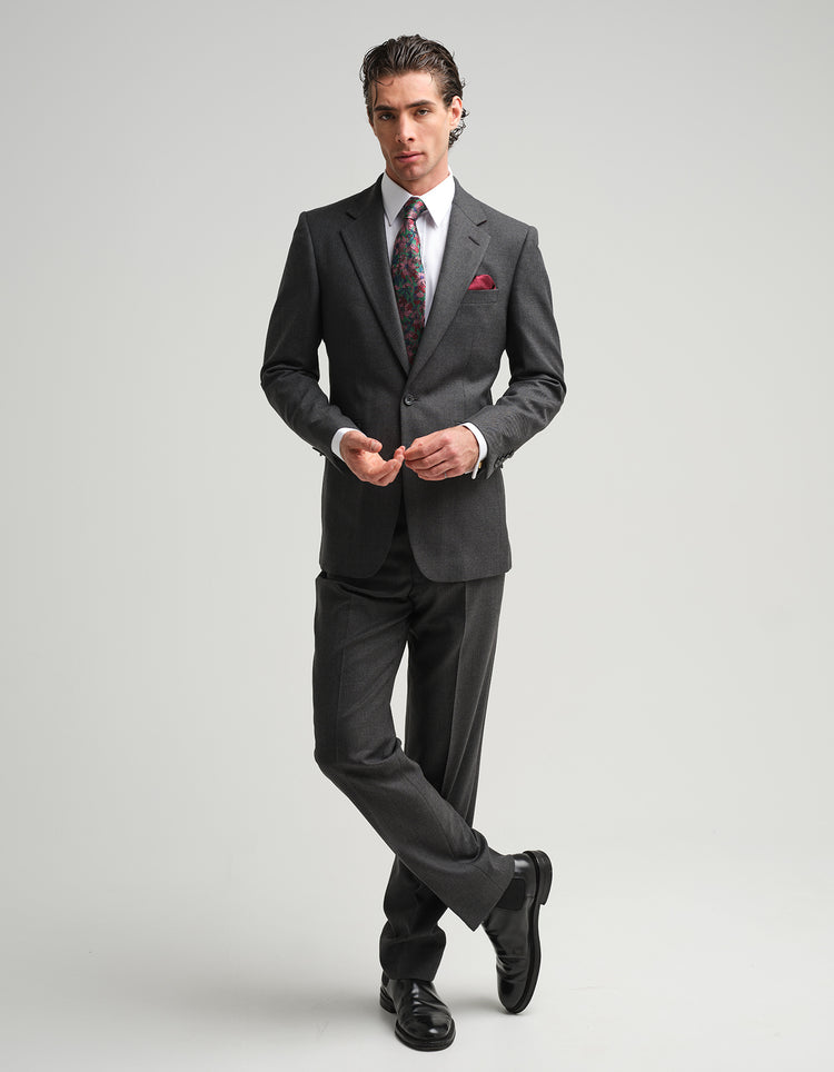 Grey Twill Suit