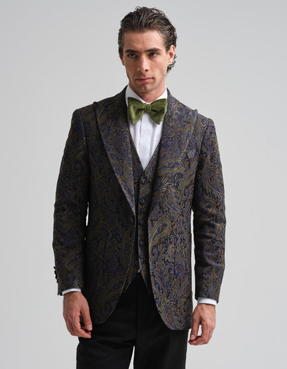 The Midnight Paisley Jacquard Jacket