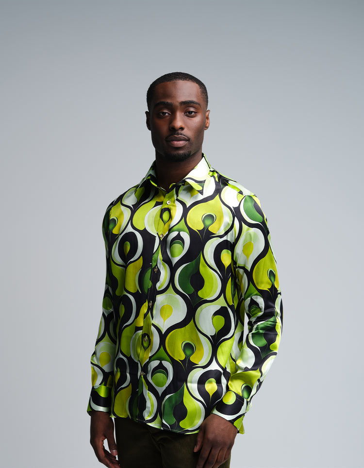 Apples Silk Shirt