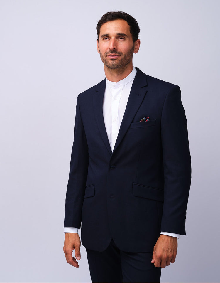 45 Collection Navy Dot Suit - Gresham Blake Online