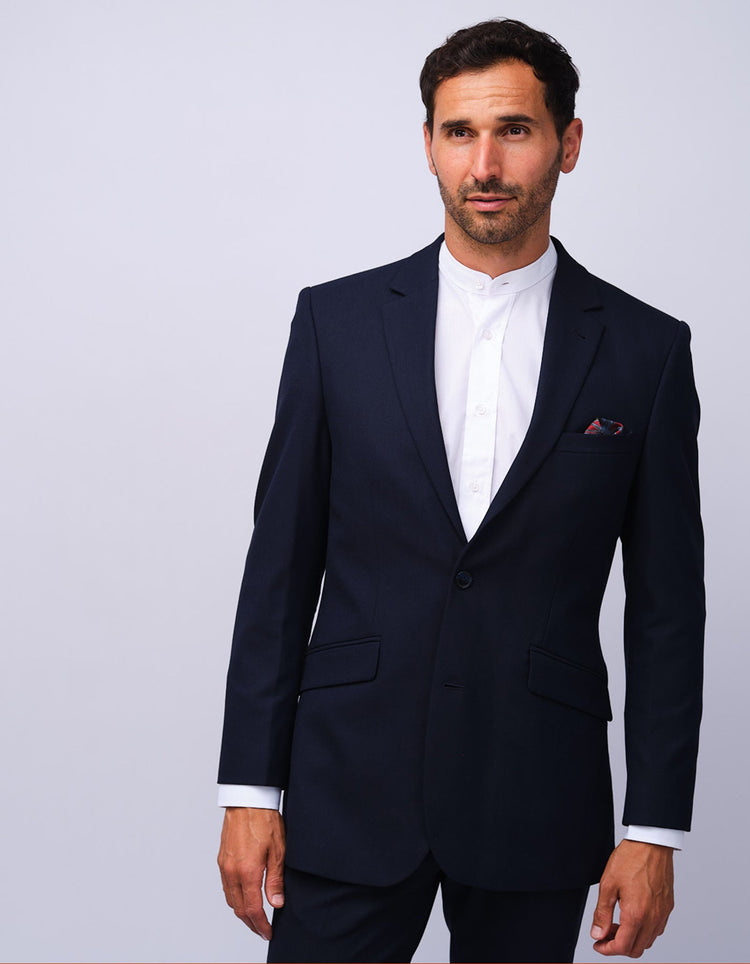 45 Collection Navy Dot Suit - Gresham Blake Online