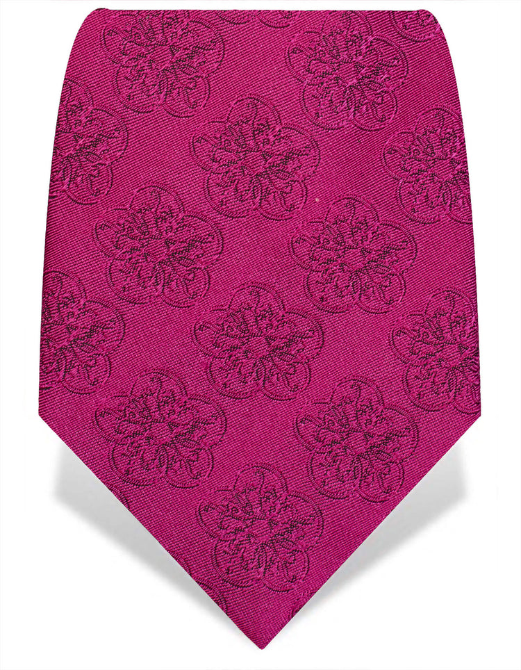 Hot Pink GB Logo Tie