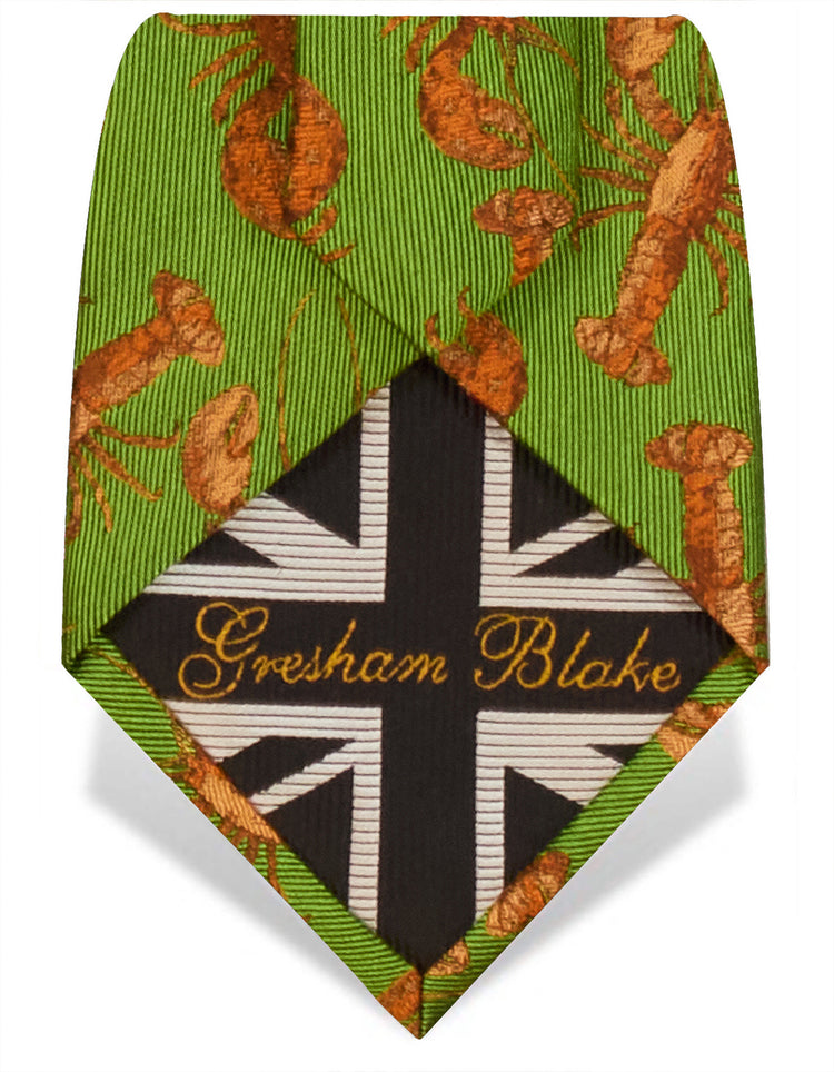 Green Lobster Tie