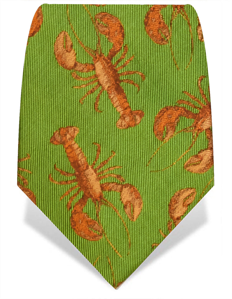 Green Lobster Tie