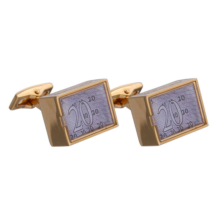 Emergency Glass Cufflinks