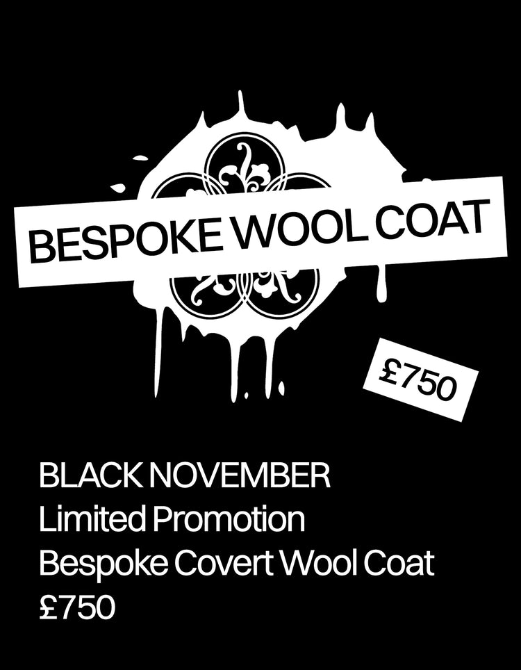 Black November Bespoke Wool Coat