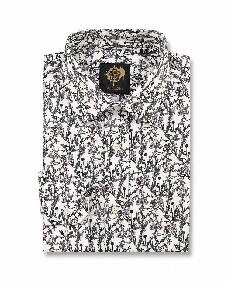 Floral Jacquard Shirt