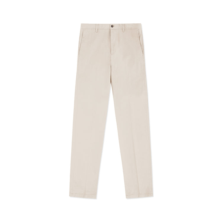 Off-White Cotton Stretch Chino
