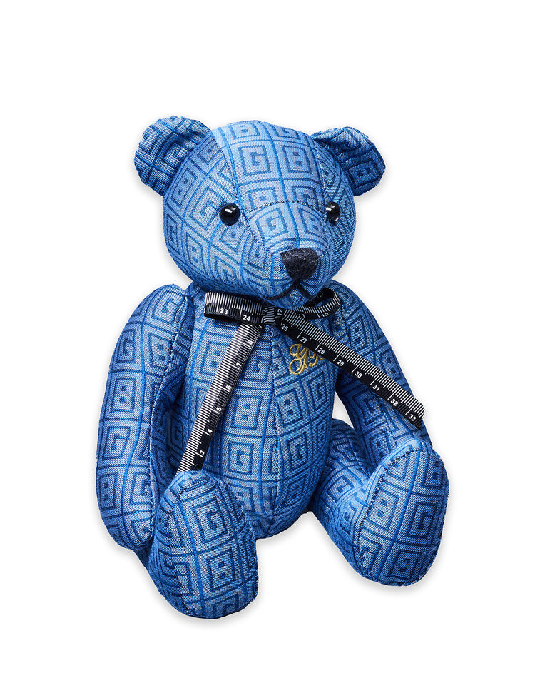 Blue Monogram Gresham Bear