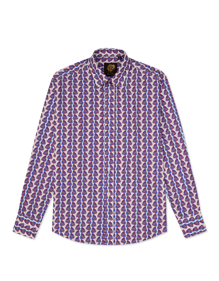 Iridescent Purple Butterfly Shirt