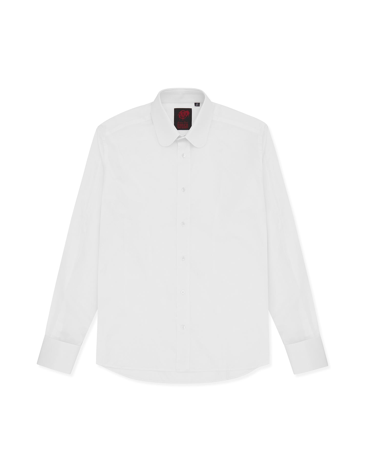 Peaky Binders - White Diamond Jacquard Shirt