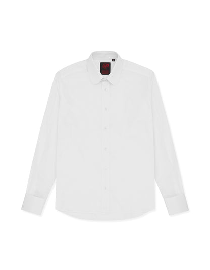 Peaky Blinders - White Diamond Jacquard Shirt