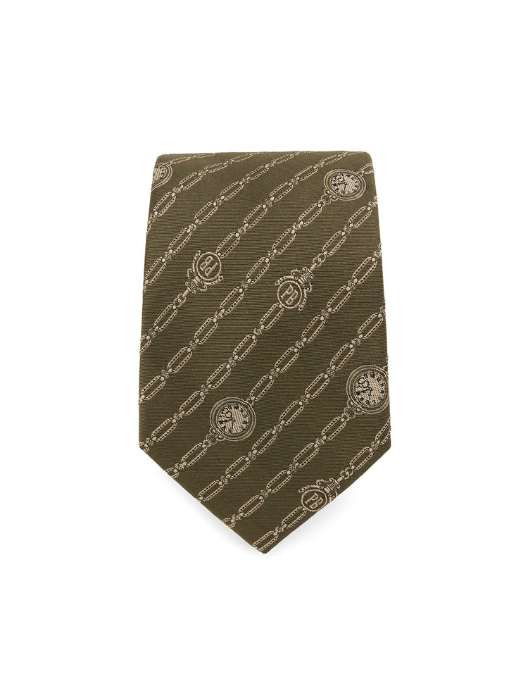 Peaky Blinders Green Chain Tie