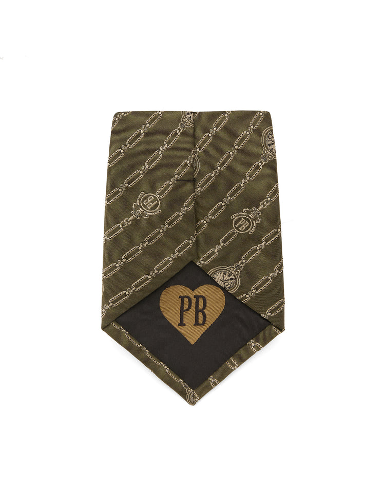 Peaky Blinders Green Chain Tie