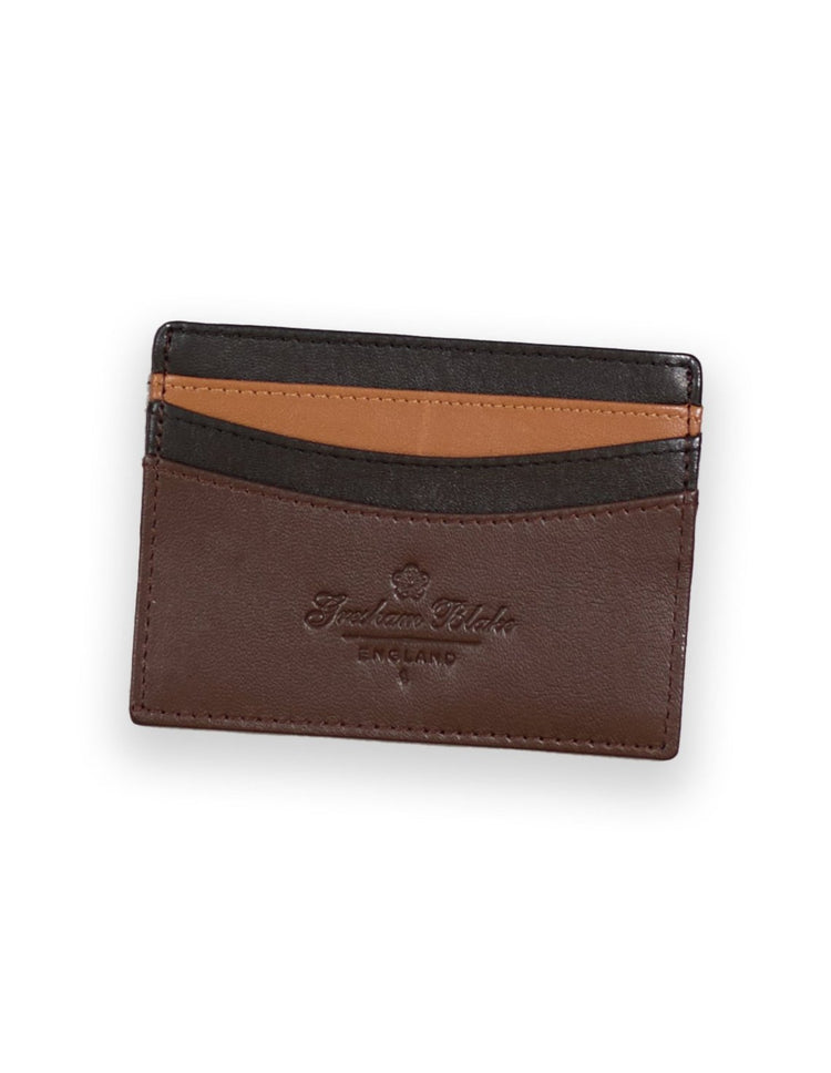 Brown Leather Card Holder