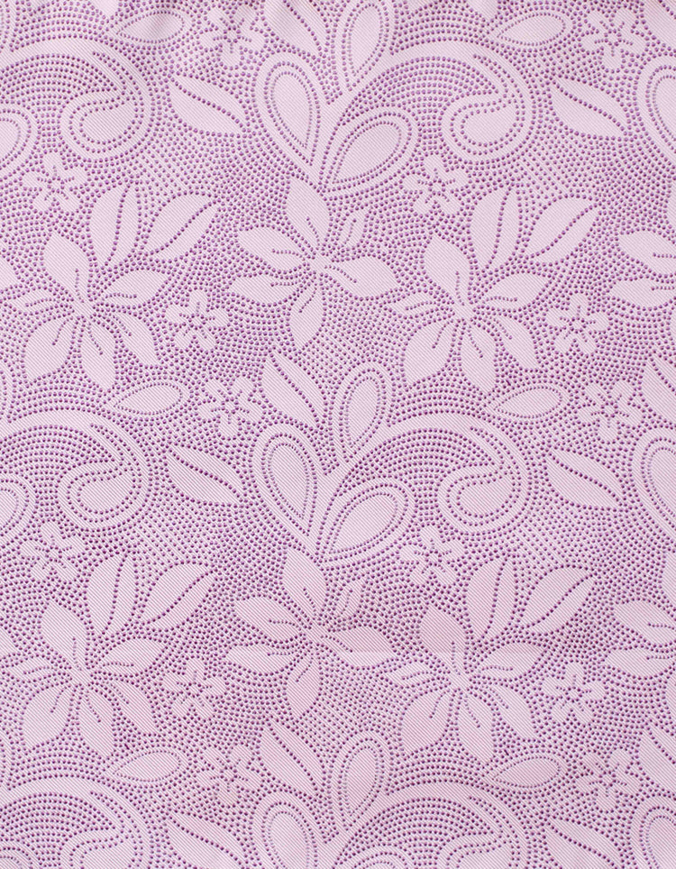 Purple Dot to Dot Pocket Square