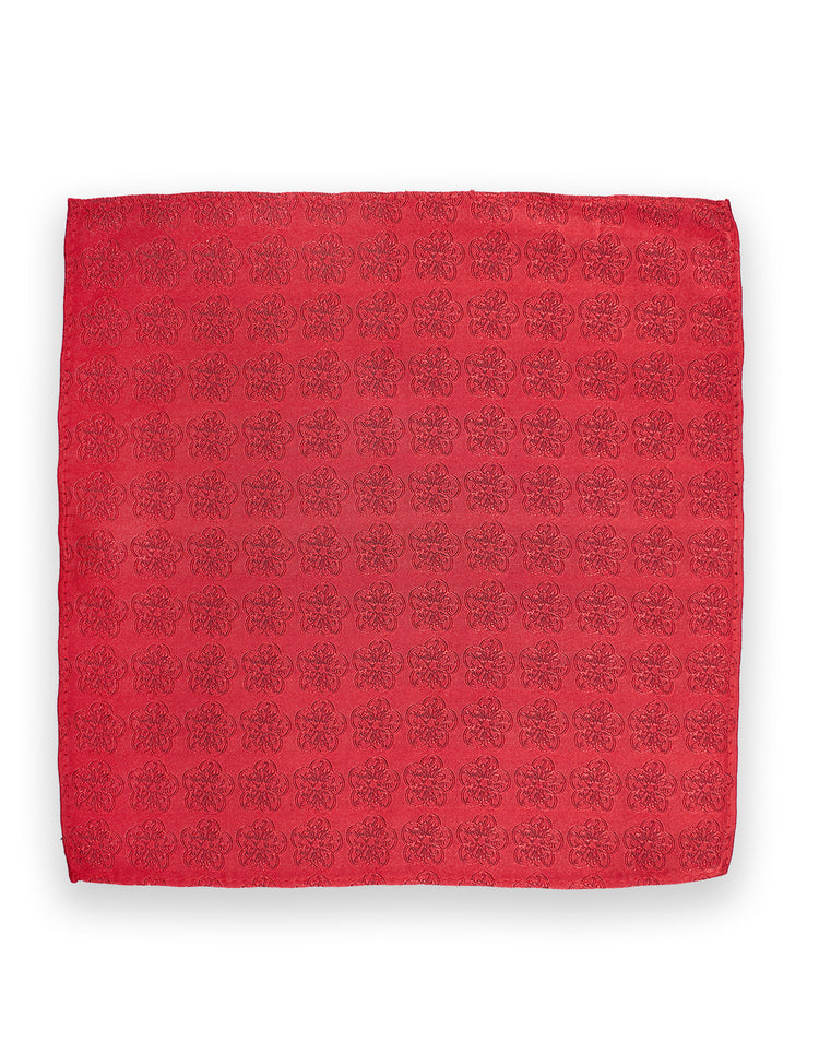 Raspberry GB Logo Pocket Square