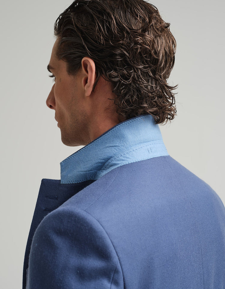 Airforce Blue Twill Suit - Gresham Blake Online