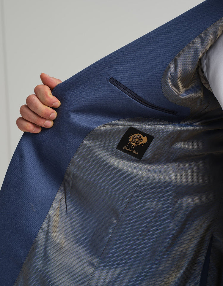 Airforce Blue Twill Suit - Gresham Blake Online