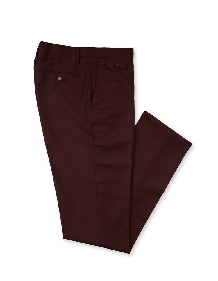 Aubergine Trousers - Gresham Blake Online