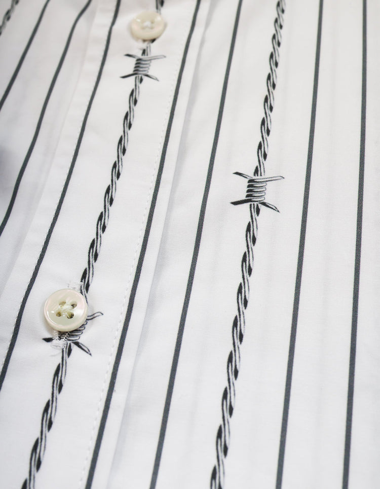 Barbed Wire Stripe Shirt - Gresham Blake Online