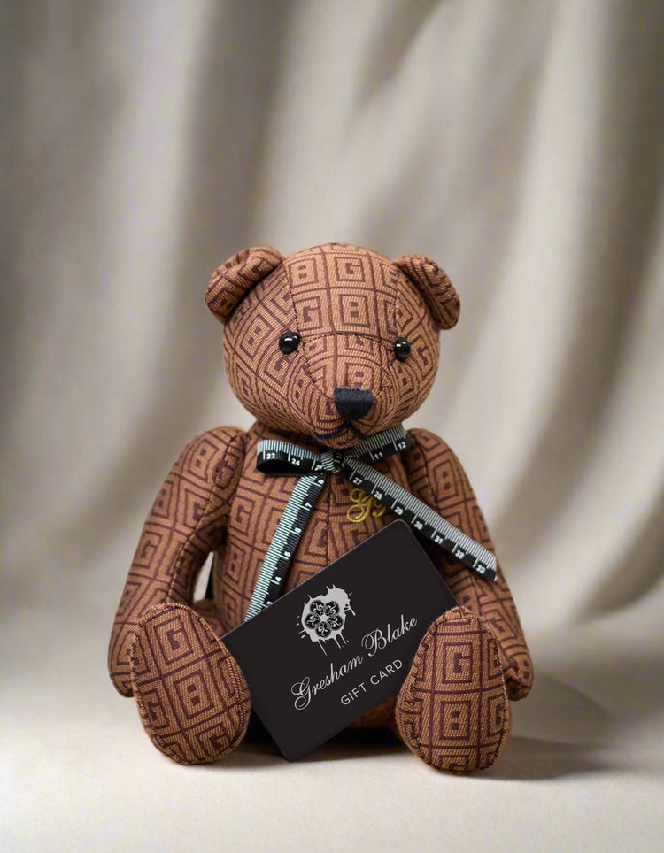 Bespoke Suit Voucher & Gresham Bear - Gresham Blake Online