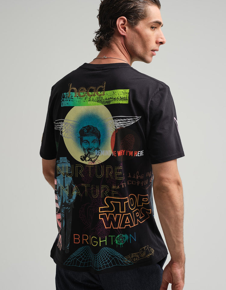 Black AFM x GB T-Shirt - Gresham Blake Online