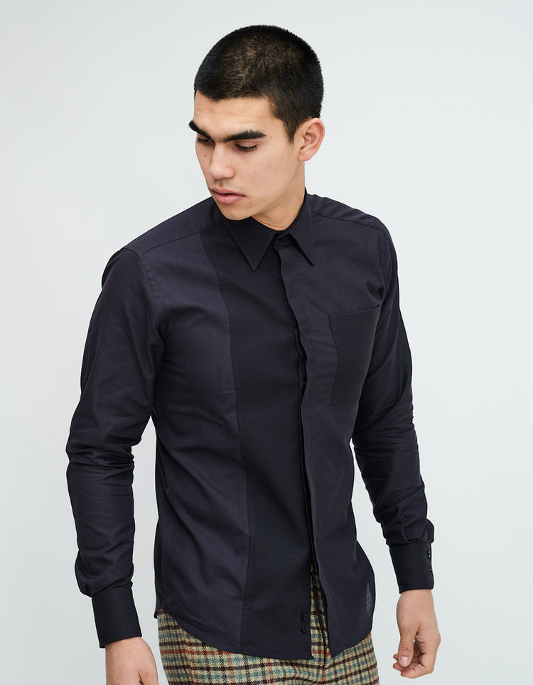 black shirt mens designer