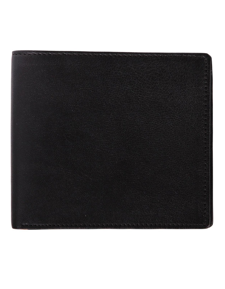 All Black Leather Wallet