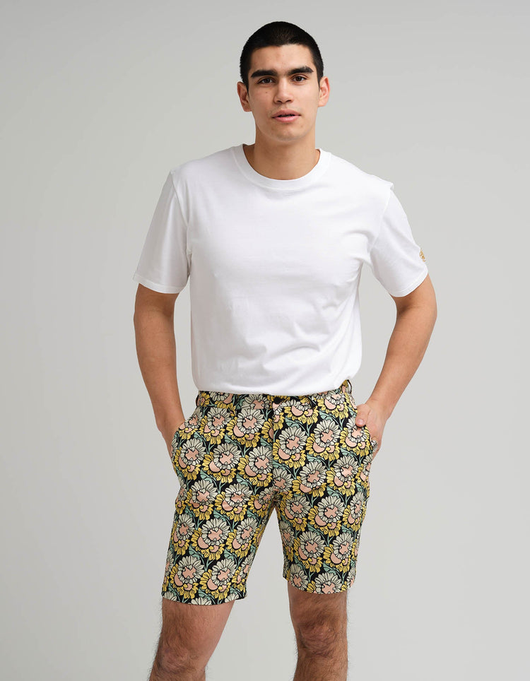 Black Sunflower Shorts - Gresham Blake Online