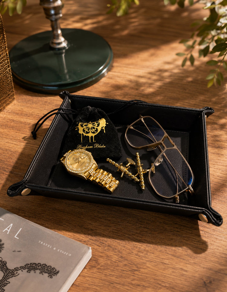 Black Valet Tray - Gresham Blake Online
