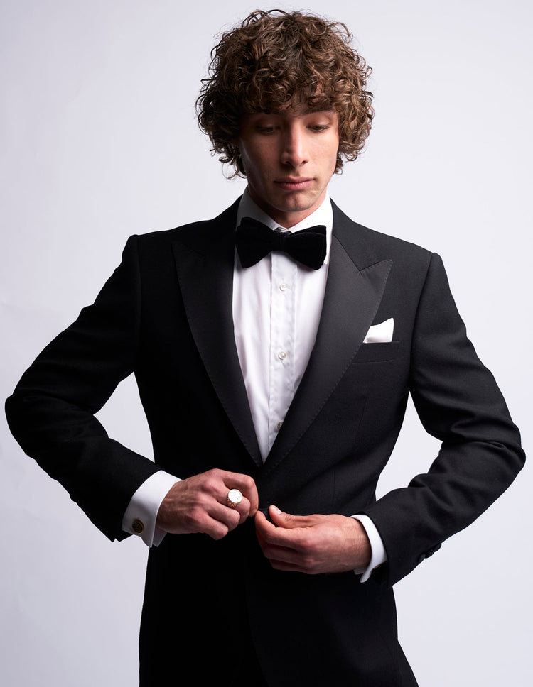 Black Velvet Bow Tie - Gresham Blake Online