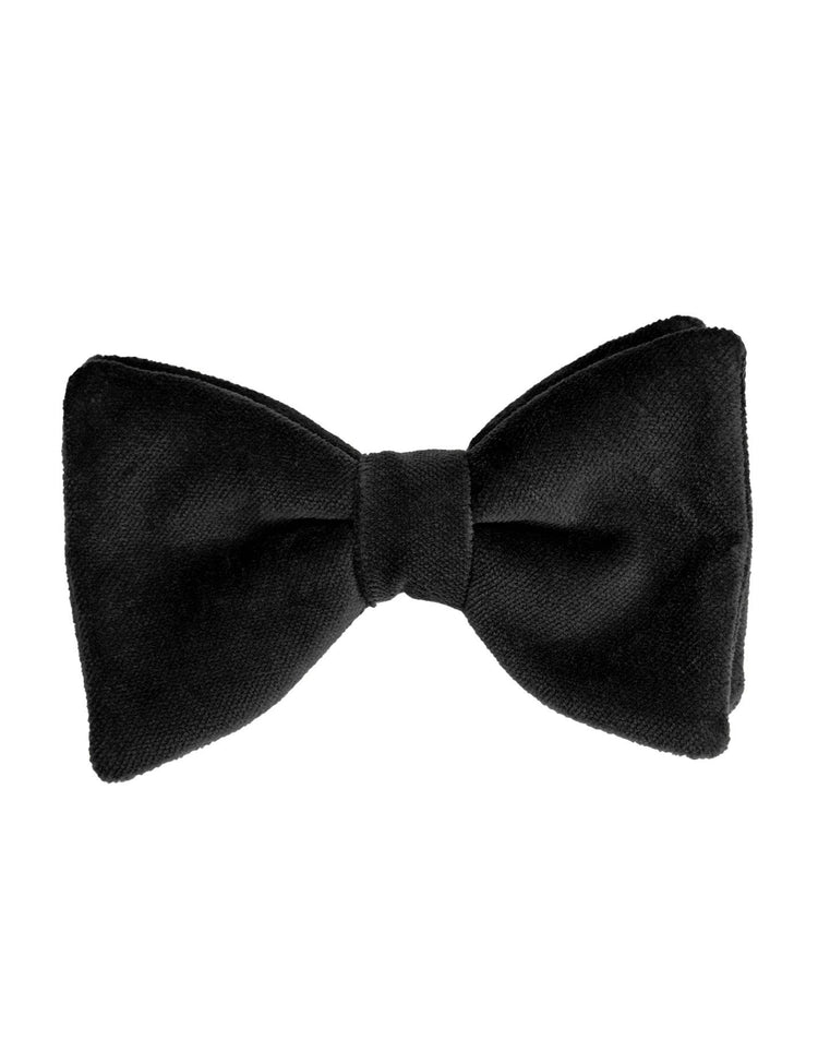 Black Velvet Bow Tie - Gresham Blake Online