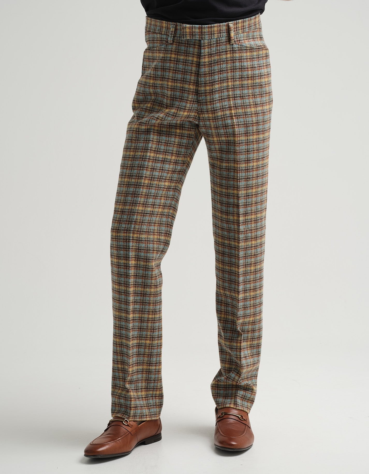 Isle of Skye Purple Tartan Trouser | Gresham Blake Online