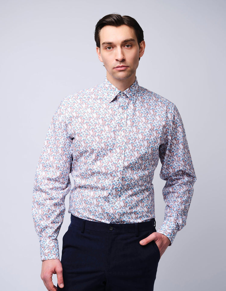 Blue Buds Shirt - Gresham Blake Online