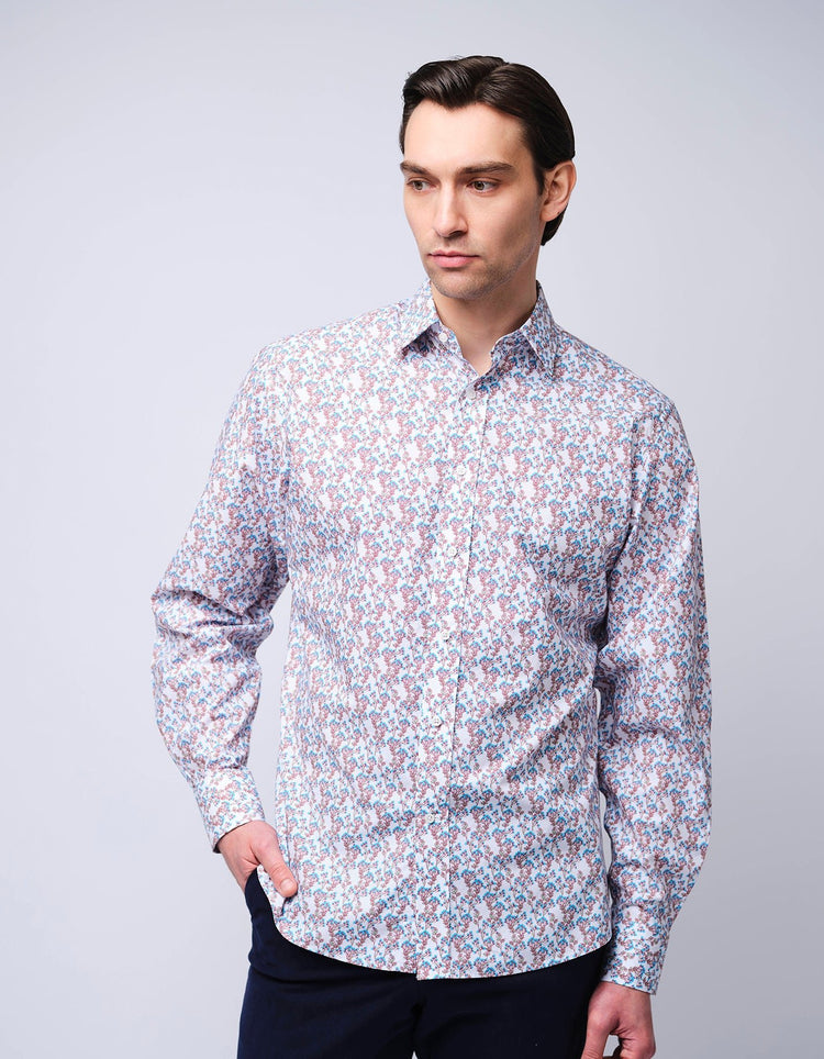 Blue Buds Shirt - Gresham Blake Online