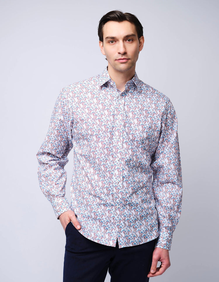 Blue Buds Shirt - Gresham Blake Online