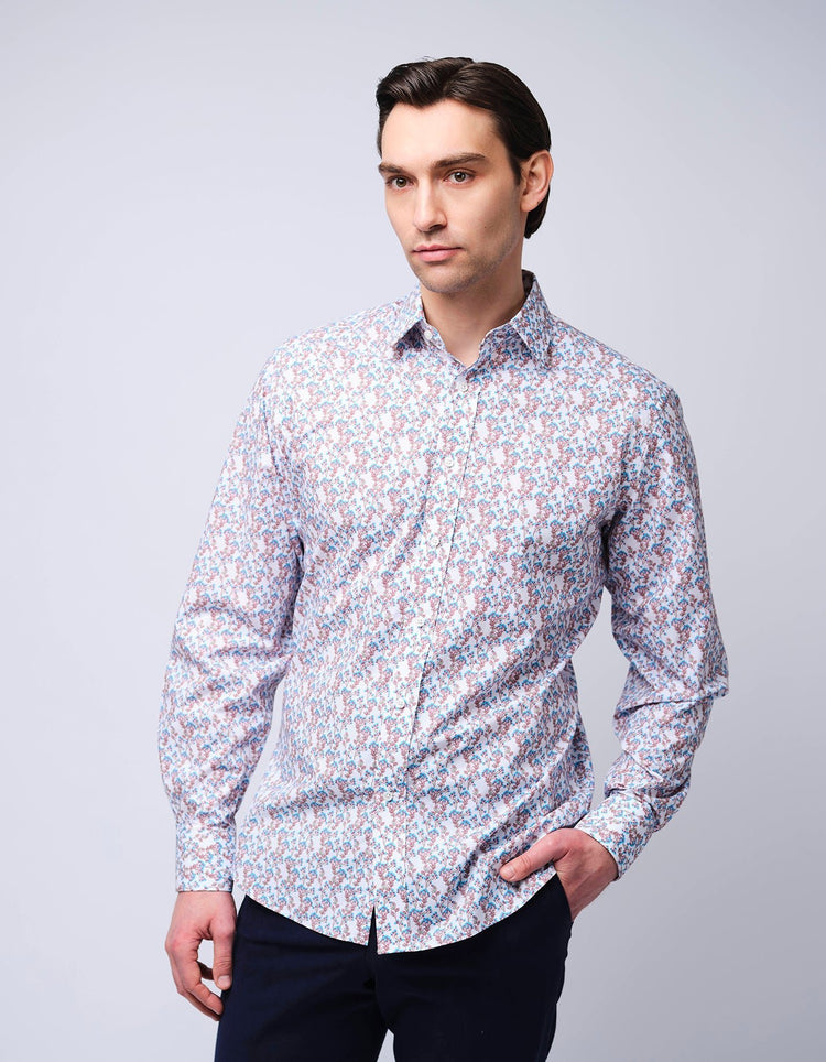 Blue Buds Shirt - Gresham Blake Online