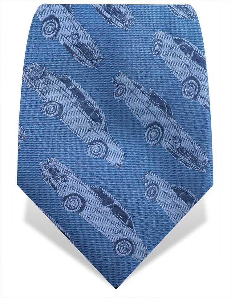 Blue Car Silk Tie - Gresham Blake Online