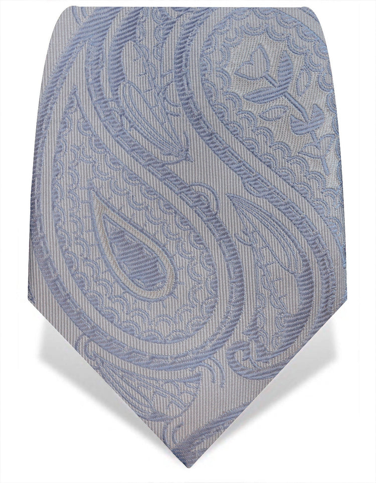 Blue Paisley Tie - Gresham Blake Online