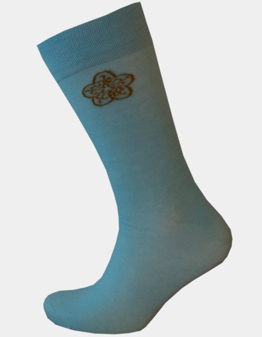 Blue GB Logo Sock