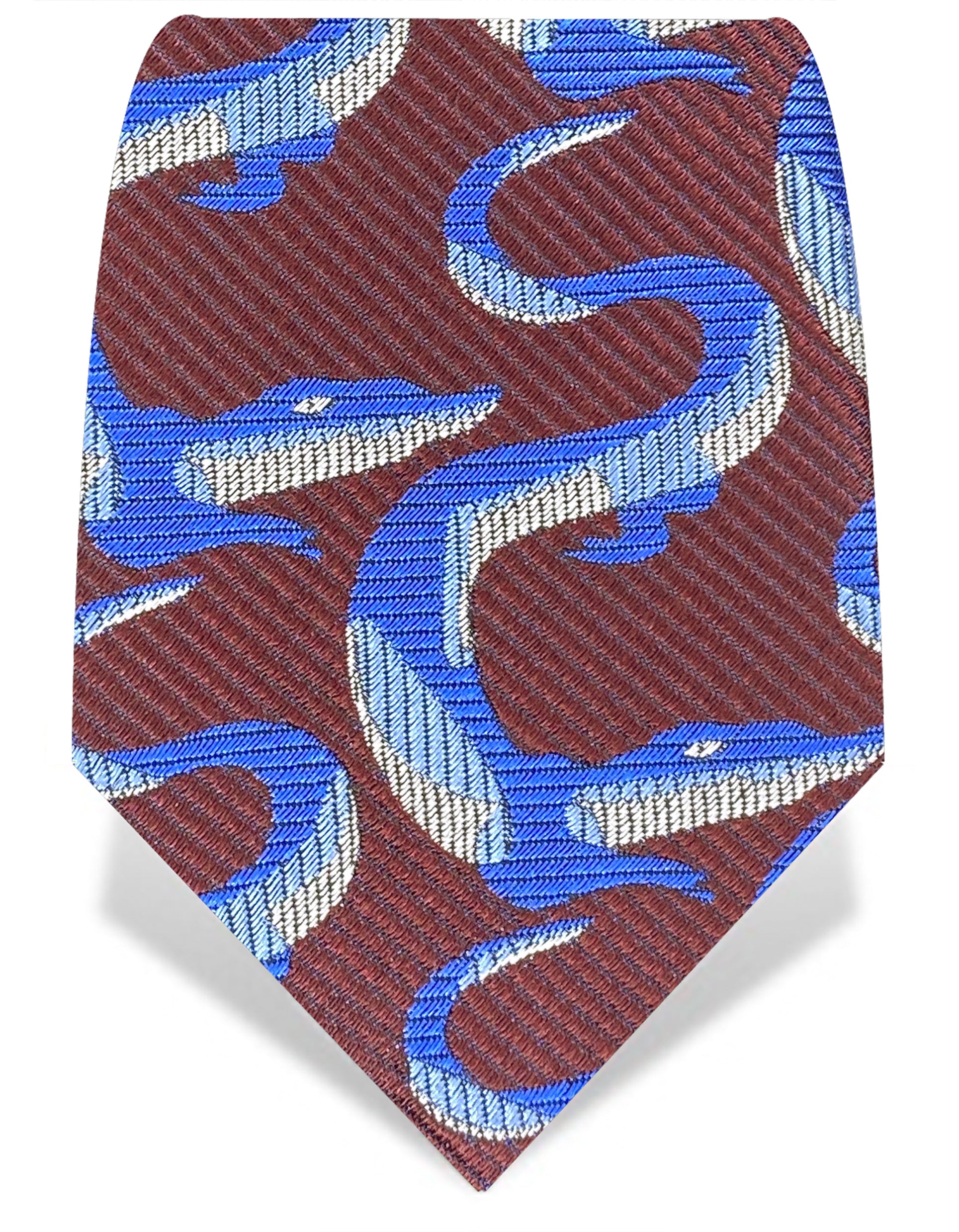 brown crocodile suit ties for men