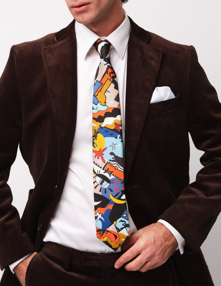 Brown Corduroy Suit - Gresham Blake Online