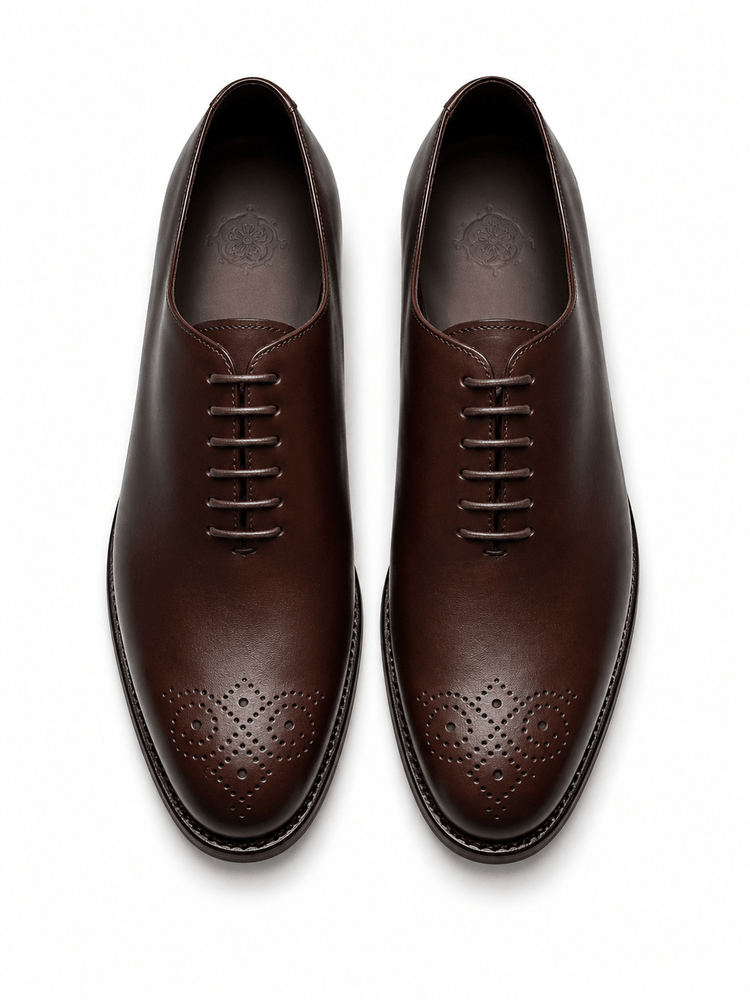 Brown Leather Brogues - Gresham Blake Online