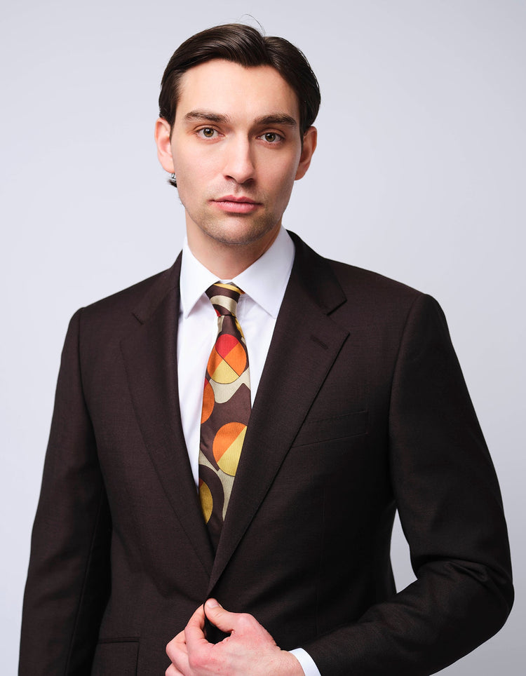 Brown Mohair Suit - Gresham Blake Online