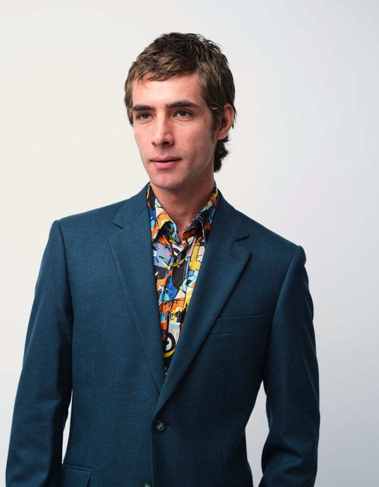 Chaos Silk Shirt - Gresham Blake Online