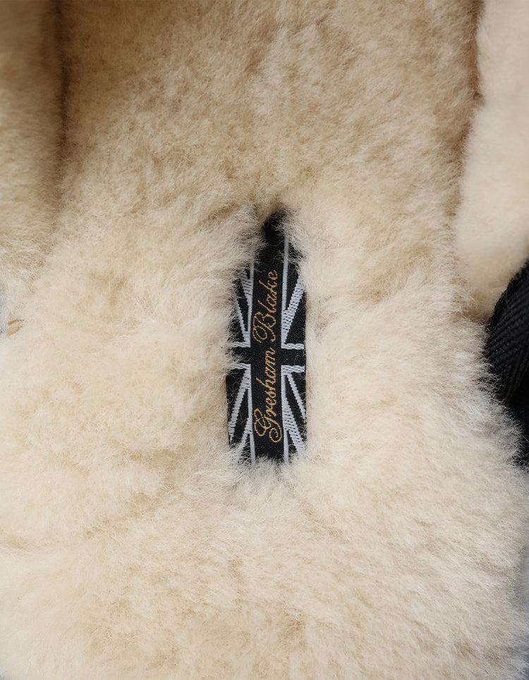 Chocolate Sheepskin Slippers - Gresham Blake Online